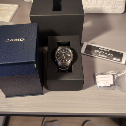 Casio Lineage LIW-120DEJ-1AJF Steel Analogue Watch with Tough Solar and Radio Reception — Japan Import