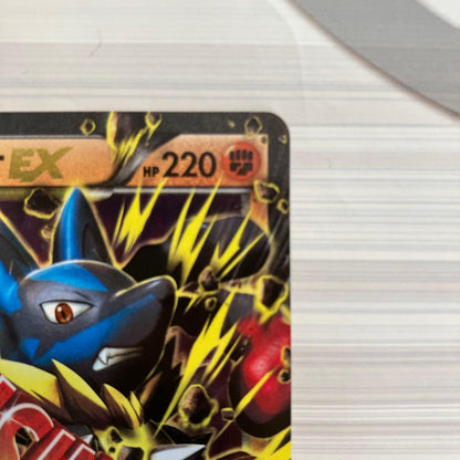 Bandai Lucario EX RR XY3 Rising Fist Model 053/096 trading card, Japan import, mint condition