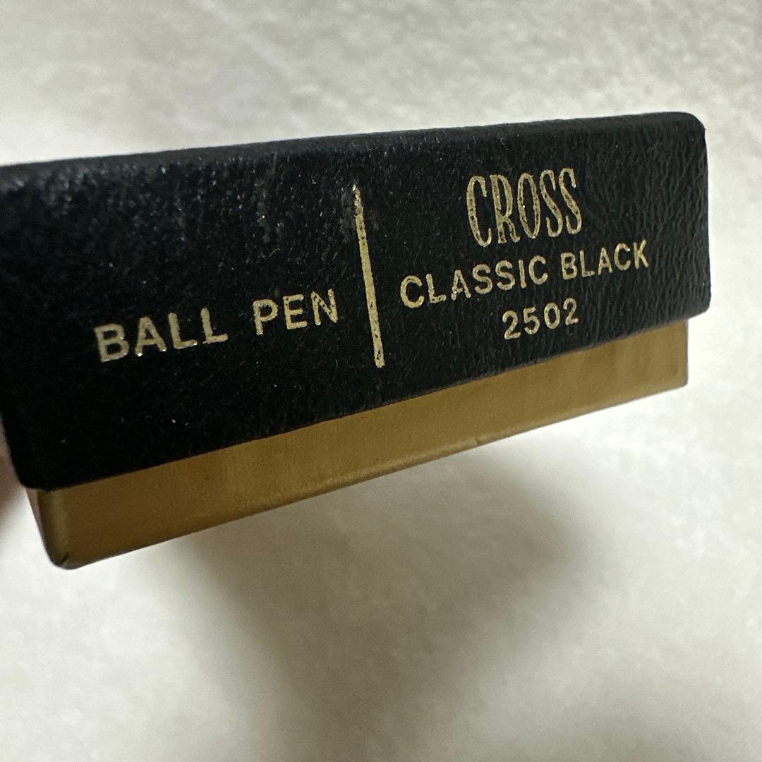 Cross USA Black Ballpoint Pen with Gold Clip - Made in USA, Case Included — Japan Import