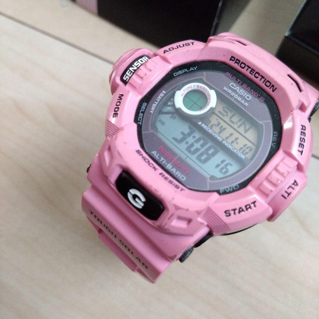Casio G-Shock RISEMAN Watch GW-9200KJ-4JR Pink 2010 Model — Japan Import