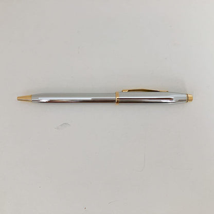Cross Medalist Ballpoint Pen Silver and Gold Body Japan Import