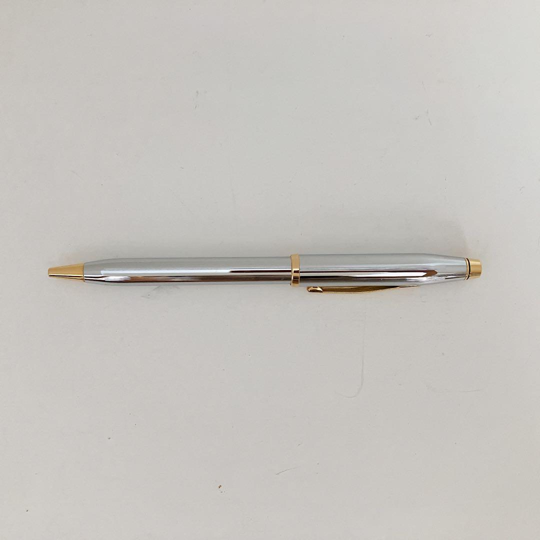 Cross Medalist Ballpoint Pen Silver and Gold Body Japan Import