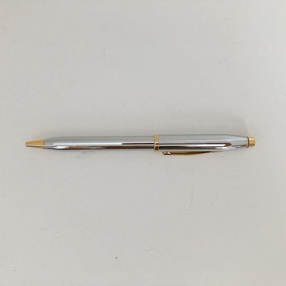 Cross Medalist Ballpoint Pen Silver and Gold Body Japan Import