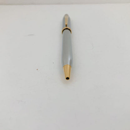 Cross Medalist Ballpoint Pen Silver and Gold Body Japan Import