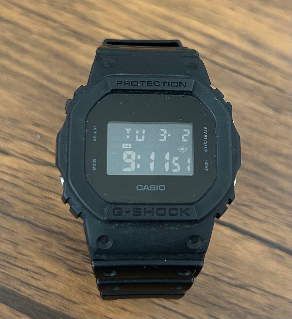 Casio G-Shock Digital Watch Black Shock-Resistant Design — Japan Import