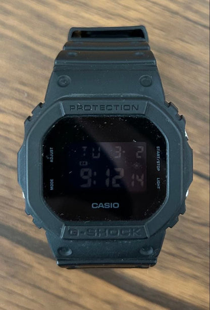 Casio G-Shock Digital Watch Black Shock-Resistant Design — Japan Import