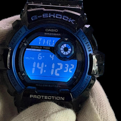 Casio G-Shock G-8900A Digital Watch Black and Blue — Japan Import