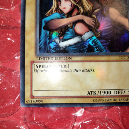 Yugioh Gemknight Jemnai Elf Ultra Rare English North American IOC-SE1 error card Japan import