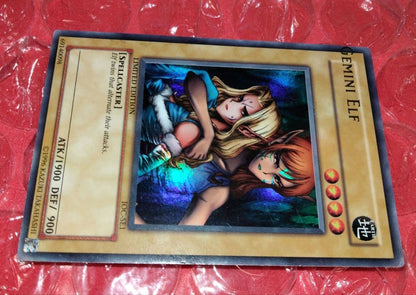 Yugioh Gemknight Jemnai Elf Ultra Rare English North American IOC-SE1 error card Japan import