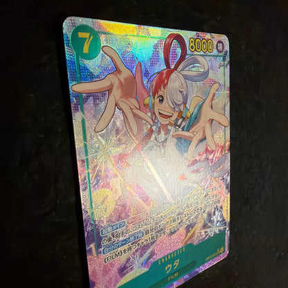 One Piece Card Uta SEC-P from Extra Booster Héroines Edition EB03 set in protective sleeve
