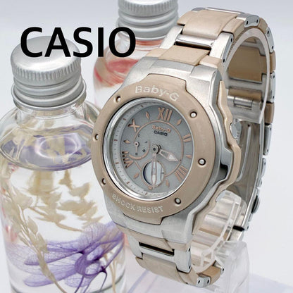Casio Watch A100 Analog Digital Mov't Radio Solar for Women