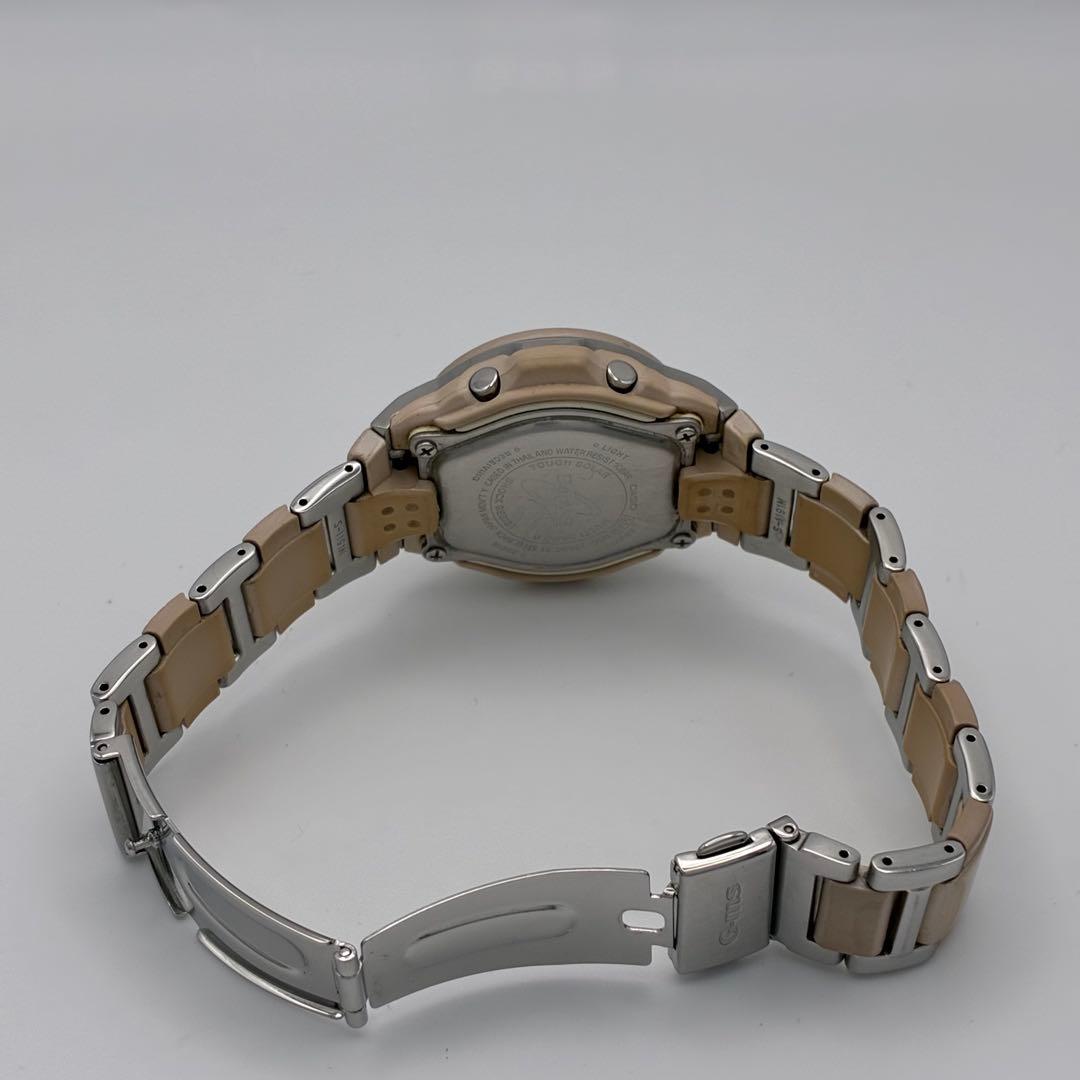 Casio Watch A100 Analog Digital Mov't Radio Solar for Women