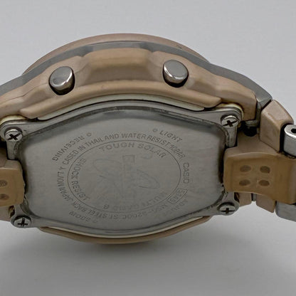 Casio Watch A100 Analog Digital Mov't Radio Solar for Women