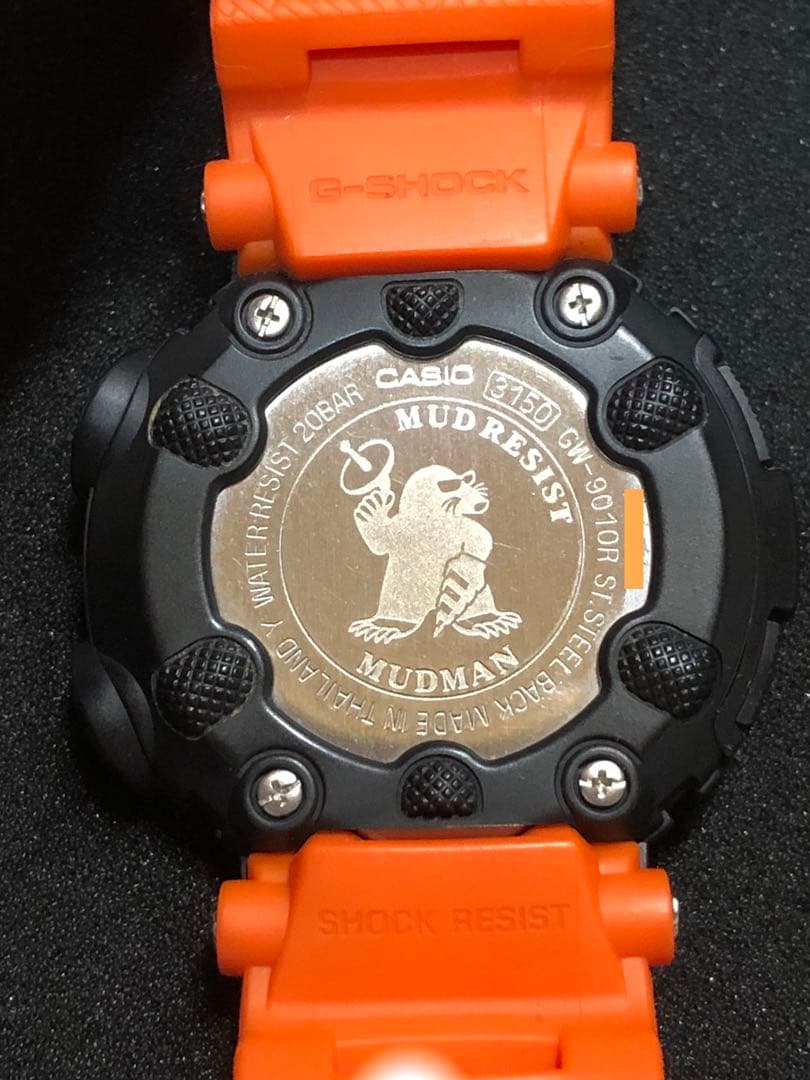 Casio G-Shock GW-9010R Mudman Radio Solar Rescue Orange Limited Edition — Japan Import