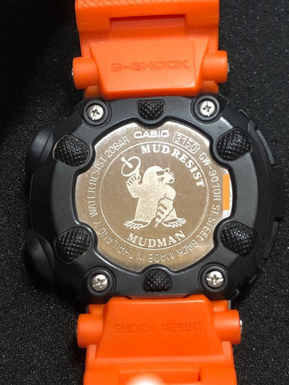 Casio G-Shock GW-9010R Mudman Radio Solar Rescue Orange Limited Edition — Japan Import