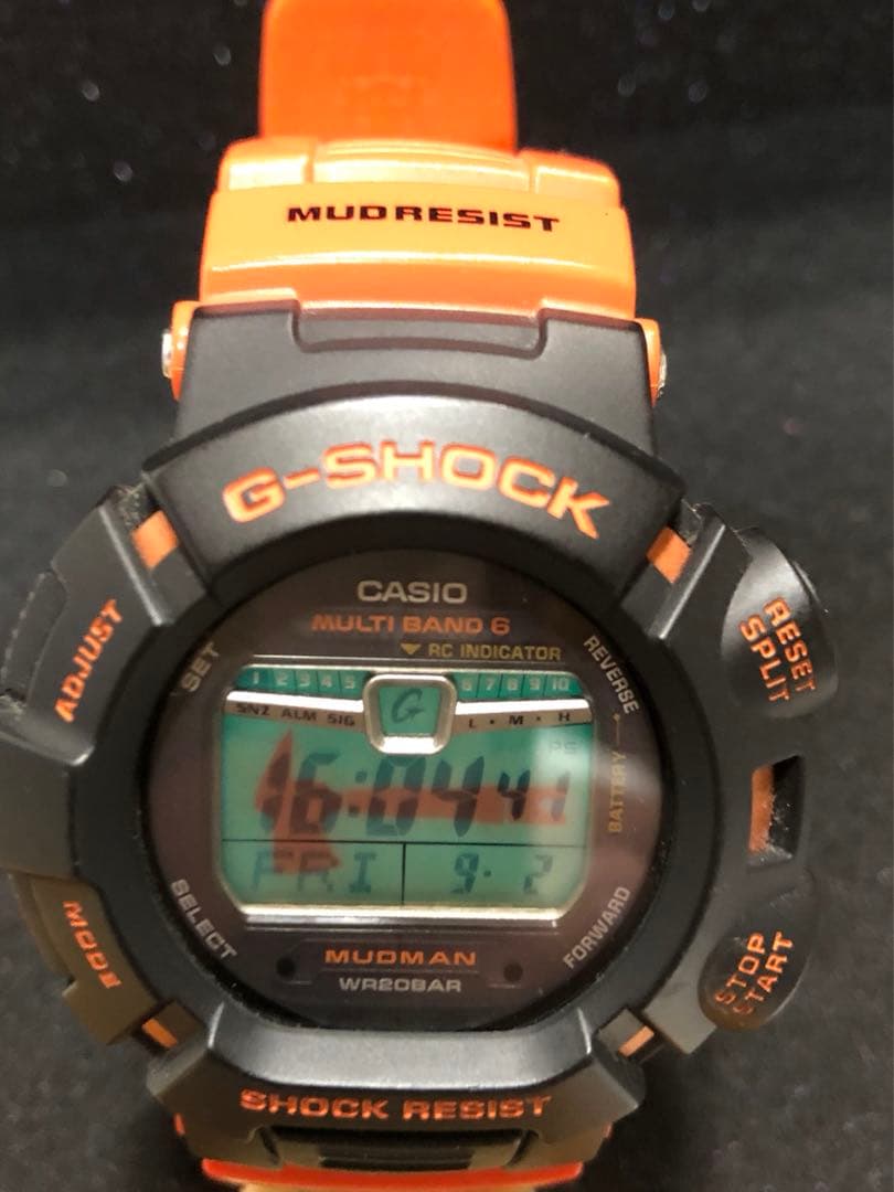 Casio G-Shock GW-9010R Mudman Radio Solar Rescue Orange Limited Edition — Japan Import