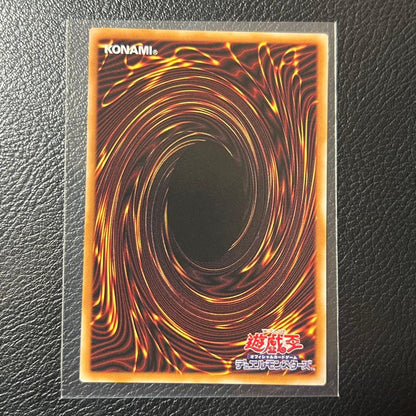 Yu-Gi-Oh Limit Over Collection The Heroes Prism Secret Rare Japanese card LOCH-JP012 in protective sleeve and loader