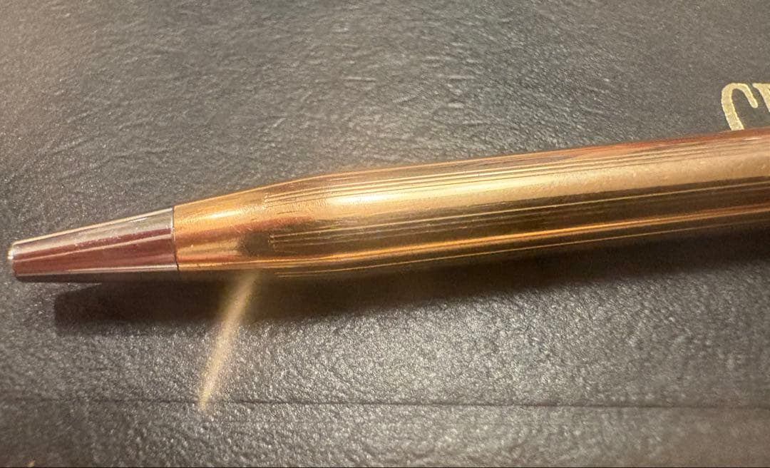 Cross 14K Gold Filled Ballpoint Pen with Case