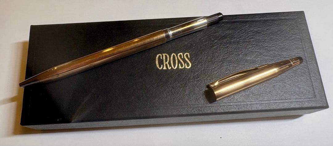 Cross 14K Gold Filled Ballpoint Pen with Case