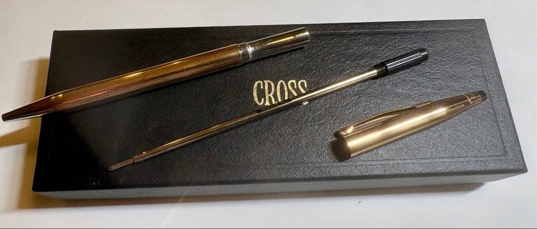 Cross 14K Gold Filled Ballpoint Pen with Case