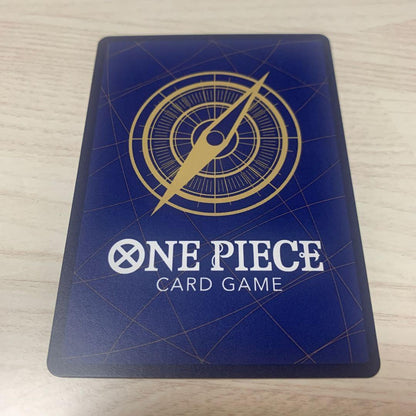 One Piece Card Game Ace Sabo Luffy parallel card OP13 007 SR with minor mark on top left back side
