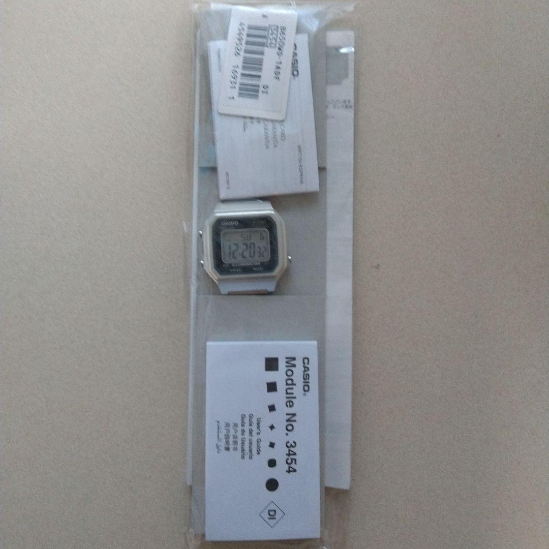 Casio Digital Watch Model B650WD-1A with Resin Case and Stainless Steel Band — Japan Import