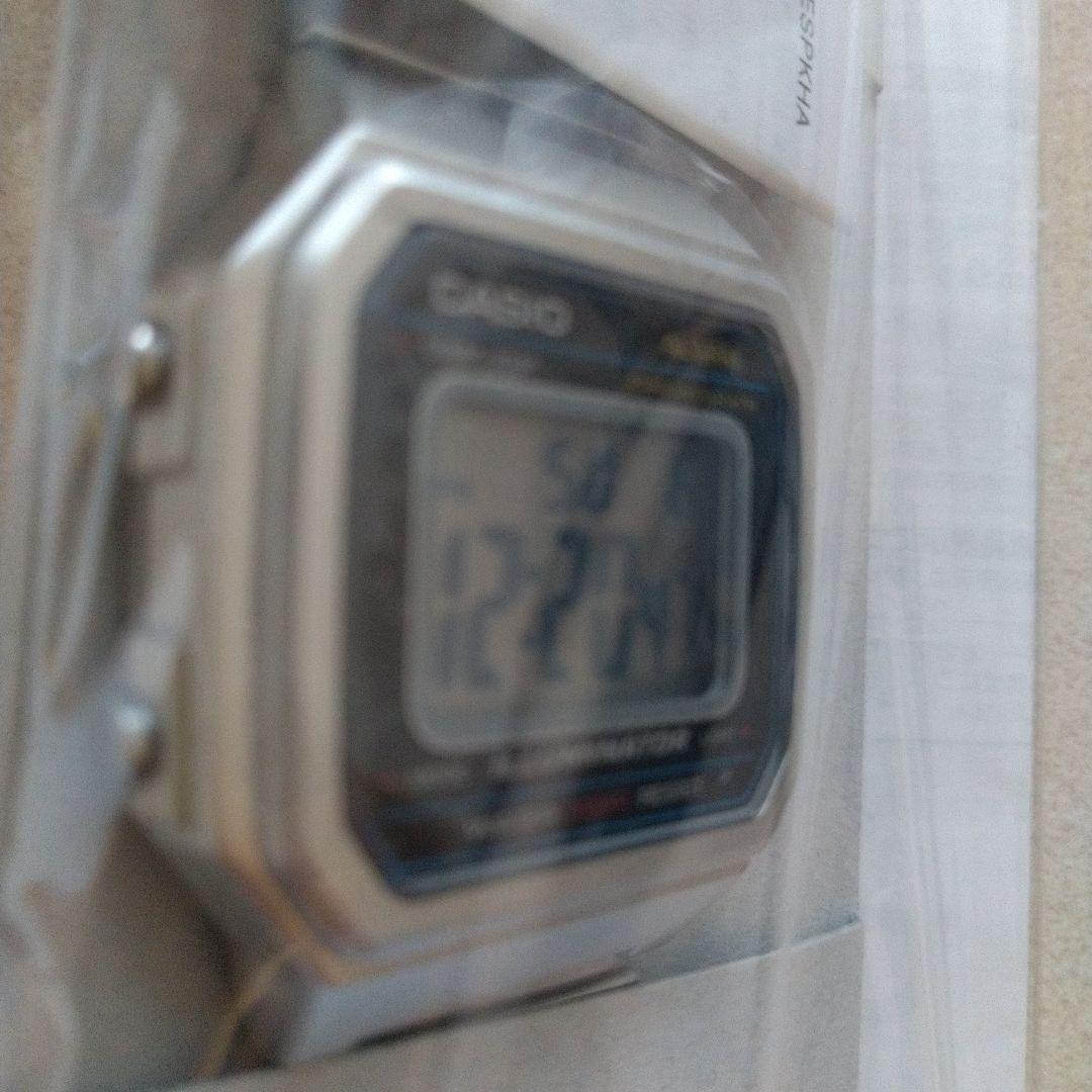 Casio Digital Watch Model B650WD-1A with Resin Case and Stainless Steel Band — Japan Import