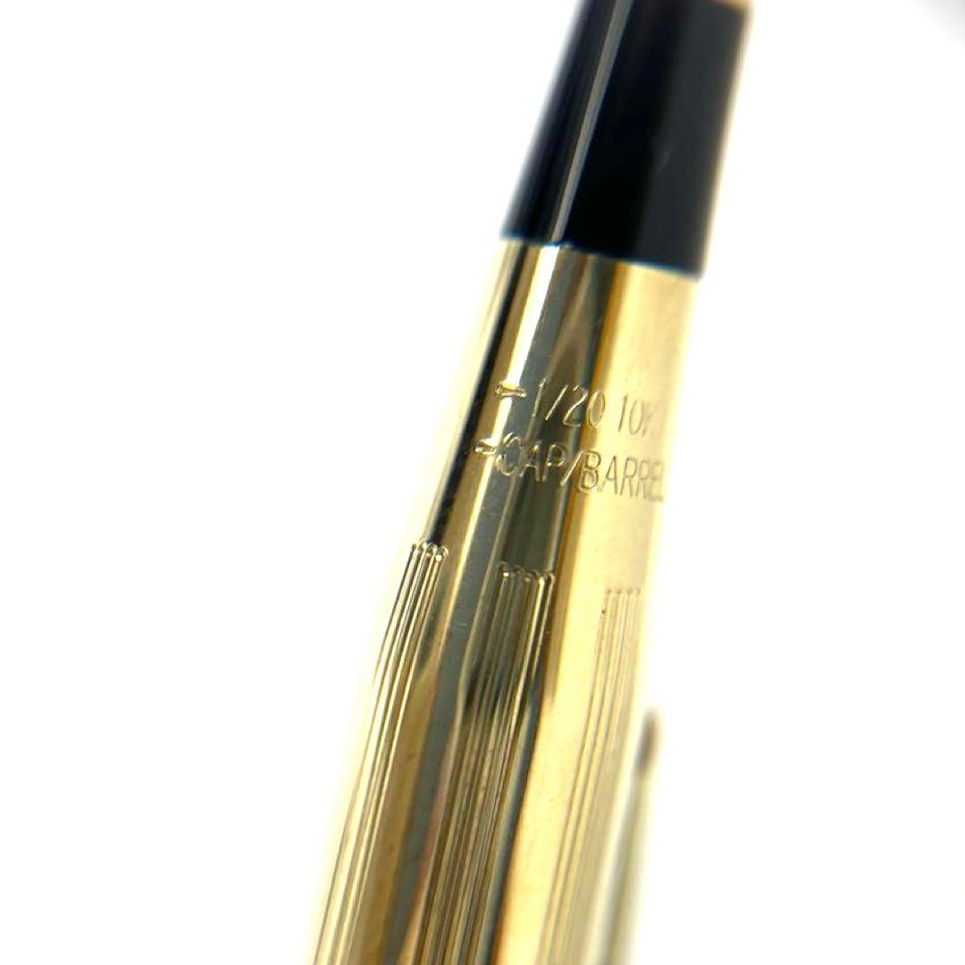 Cross Classic Century 1/20 10KT Gold Engraved Ballpoint Pen — Japan Import