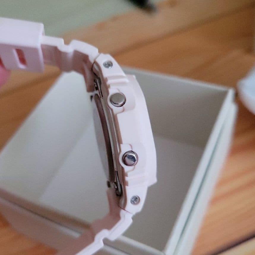 Casio Baby-G BGD-560-4JF Square Casual Wristwatch with Pastel Pink Color — Japan Import