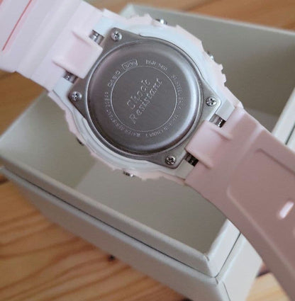 Casio Baby-G BGD-560-4JF Square Casual Wristwatch with Pastel Pink Color — Japan Import