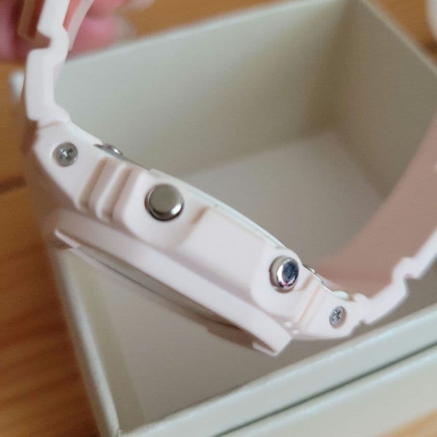 Casio Baby-G BGD-560-4JF Square Casual Wristwatch with Pastel Pink Color — Japan Import