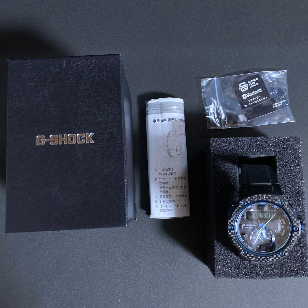 Casio G-Shock GST-B200X-1A2JF Steel Men'S Watch with Carbon Bezel and Mobile Link — Japan Import