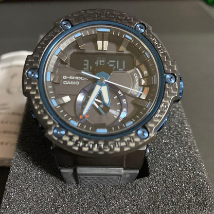 Casio G-Shock GST-B200X-1A2JF Steel Men'S Watch with Carbon Bezel and Mobile Link — Japan Import