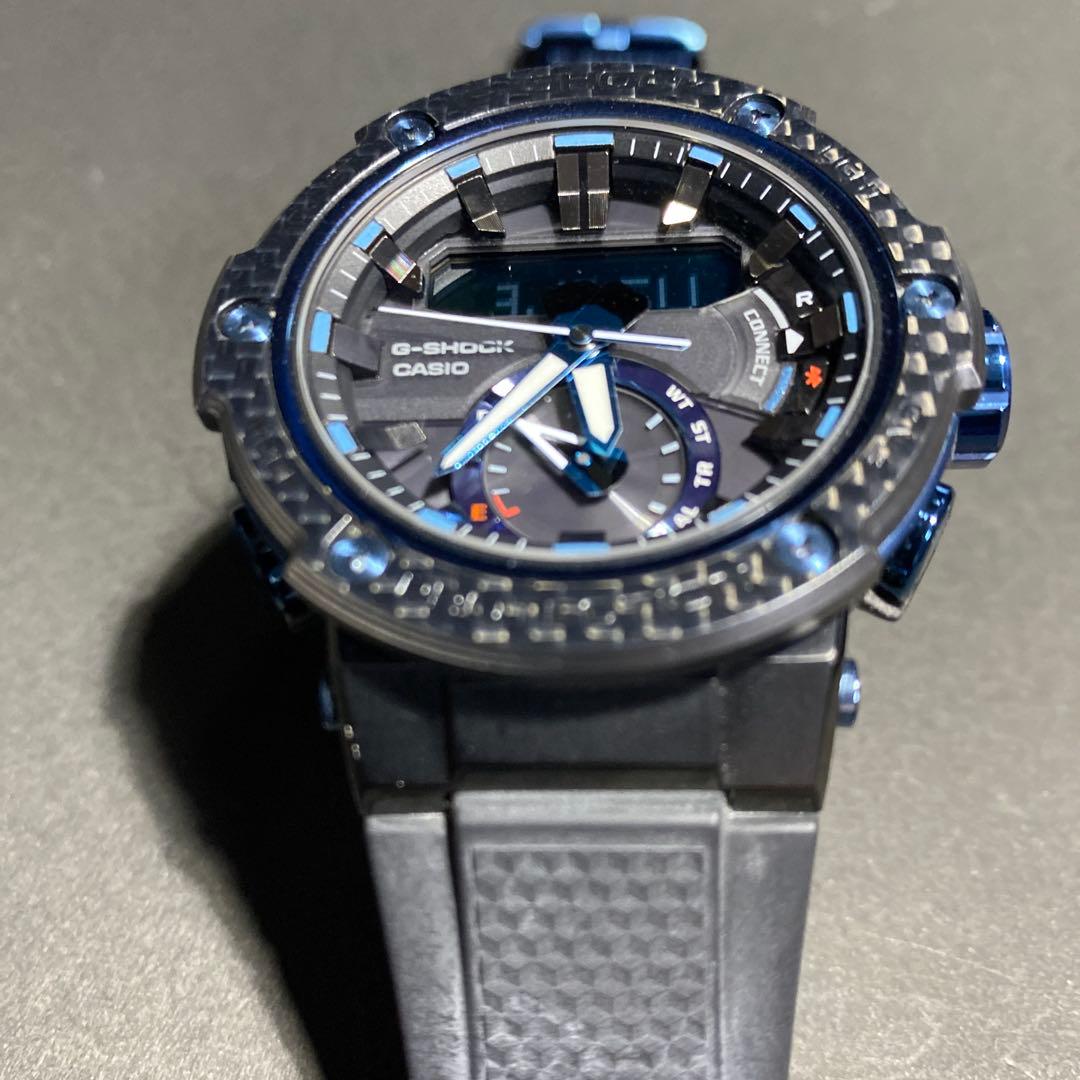 Casio G-Shock GST-B200X-1A2JF Steel Men'S Watch with Carbon Bezel and Mobile Link — Japan Import