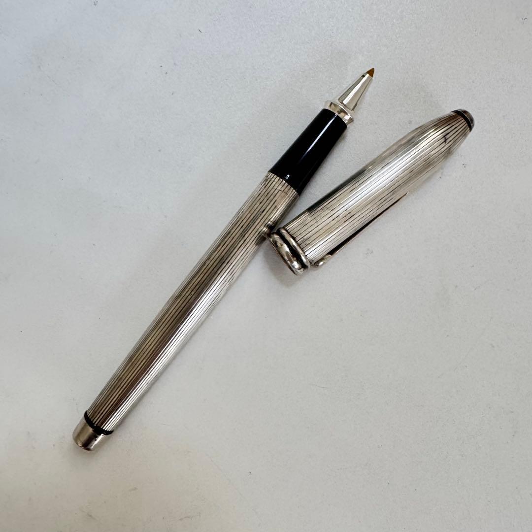 Cross Tudnum Sterling Silver Ballpoint Pen — Japan Import