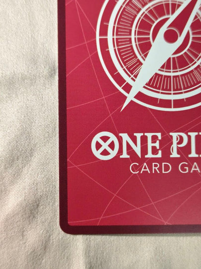 One Piece Card Game OP-16-001 Portgas D. Ace Parallel Leader Card from OP-16 series
