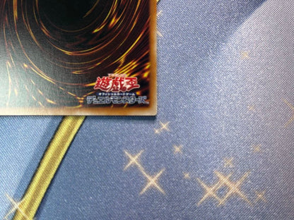 Bandai Blue-Eyes White Dragon Stamp Prism Japanese trading card with slight dent on upper back