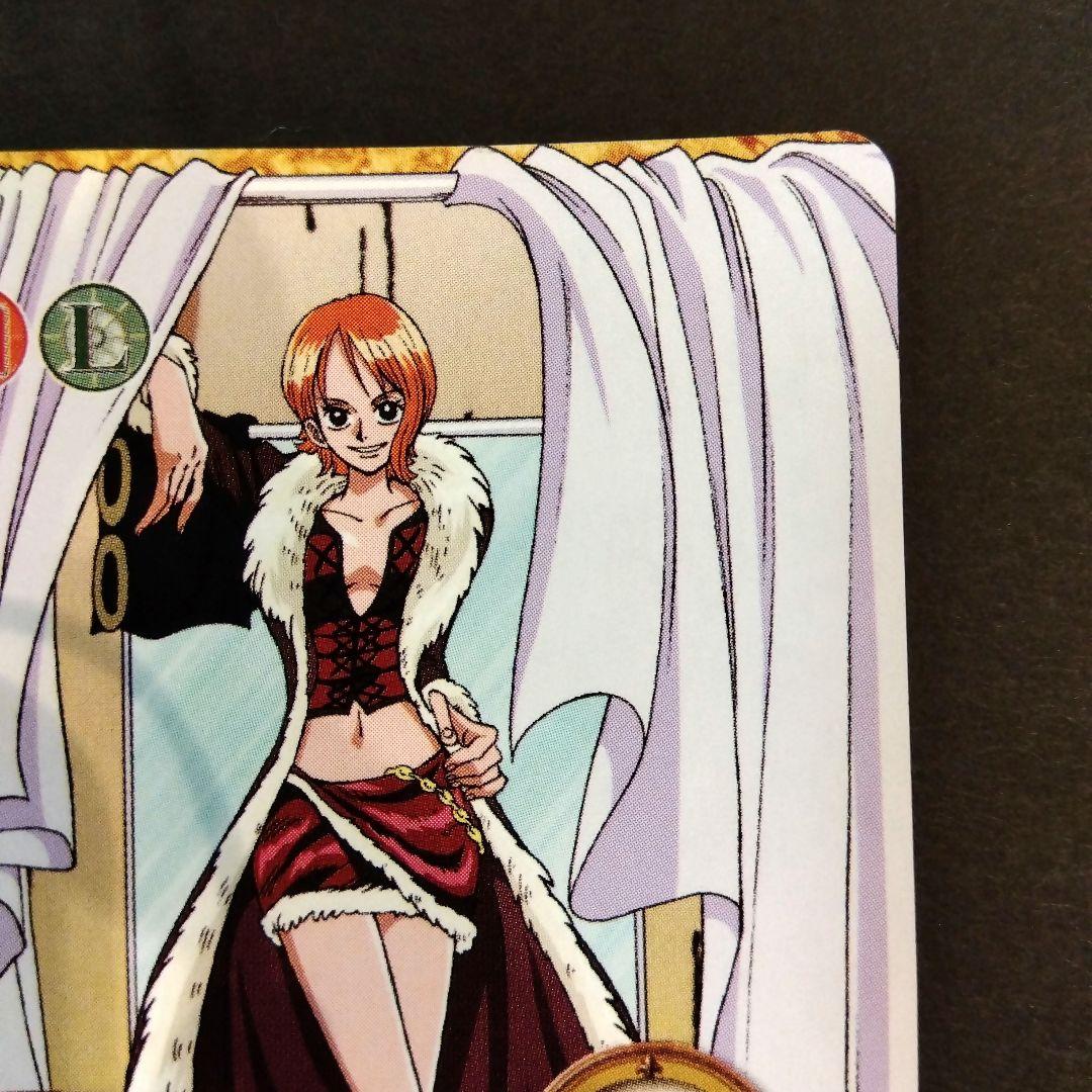 One Piece Carddass Hyper Battle Nami C261 Japanese trading card featuring Nami character