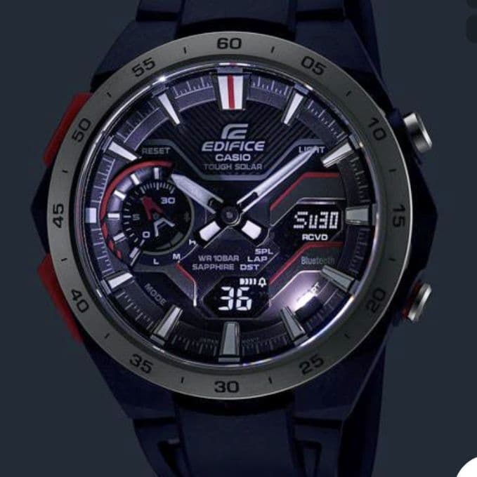 Casio Edifice ECB-2200YP-1AJF Solar Watch with Mobile Link and Sapphire Glass — Japan Import