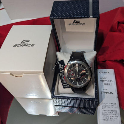 Casio Edifice ECB-2200YP-1AJF Solar Watch with Mobile Link and Sapphire Glass — Japan Import