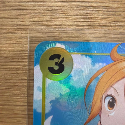 One Piece Monkey D. Luffy OP29 SR Japanese card featuring Nami, model ST29-008, Parallel Promo rarity