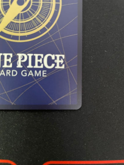 One Piece Luffy PRB02-005 Matching Battle promo trading card in protective sleeve