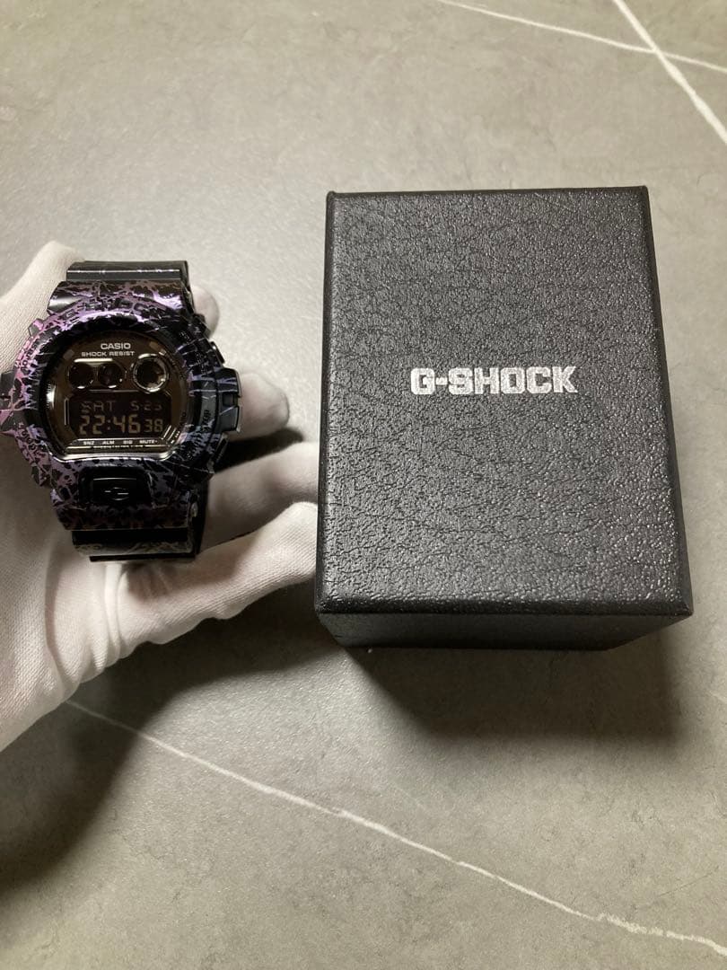 Casio G-Shock GD-X6900PM-1JF Purple Marble Model Unisex Wristwatch — Japan Import