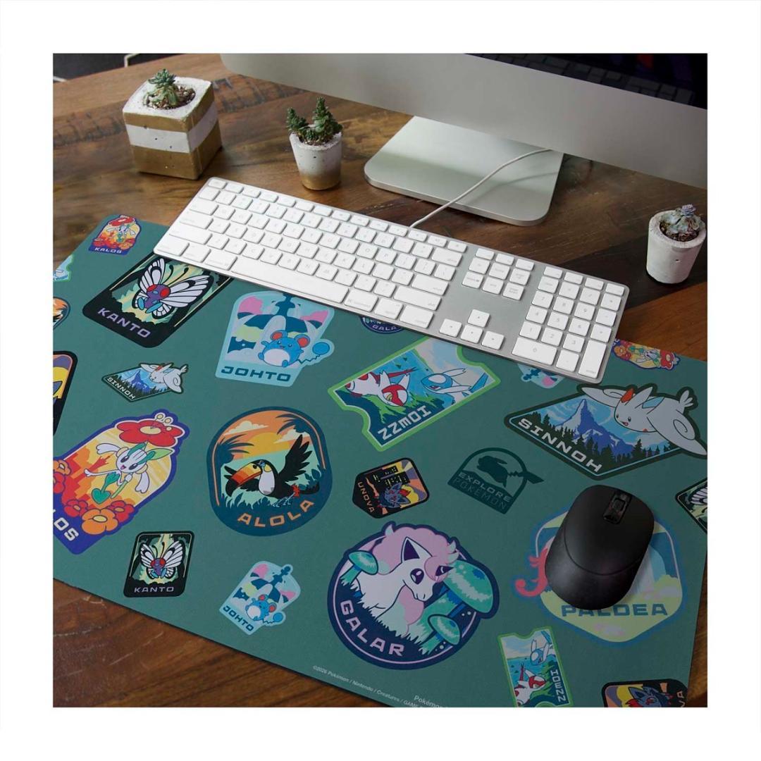 Pokémon Explore Pokémon Series Premium Playmat with nine region designs Japan import new unopened