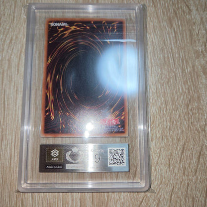 Yugioh Blue-Eyes White Dragon Holo Parallel card graded 9 by ARS in Japanese language