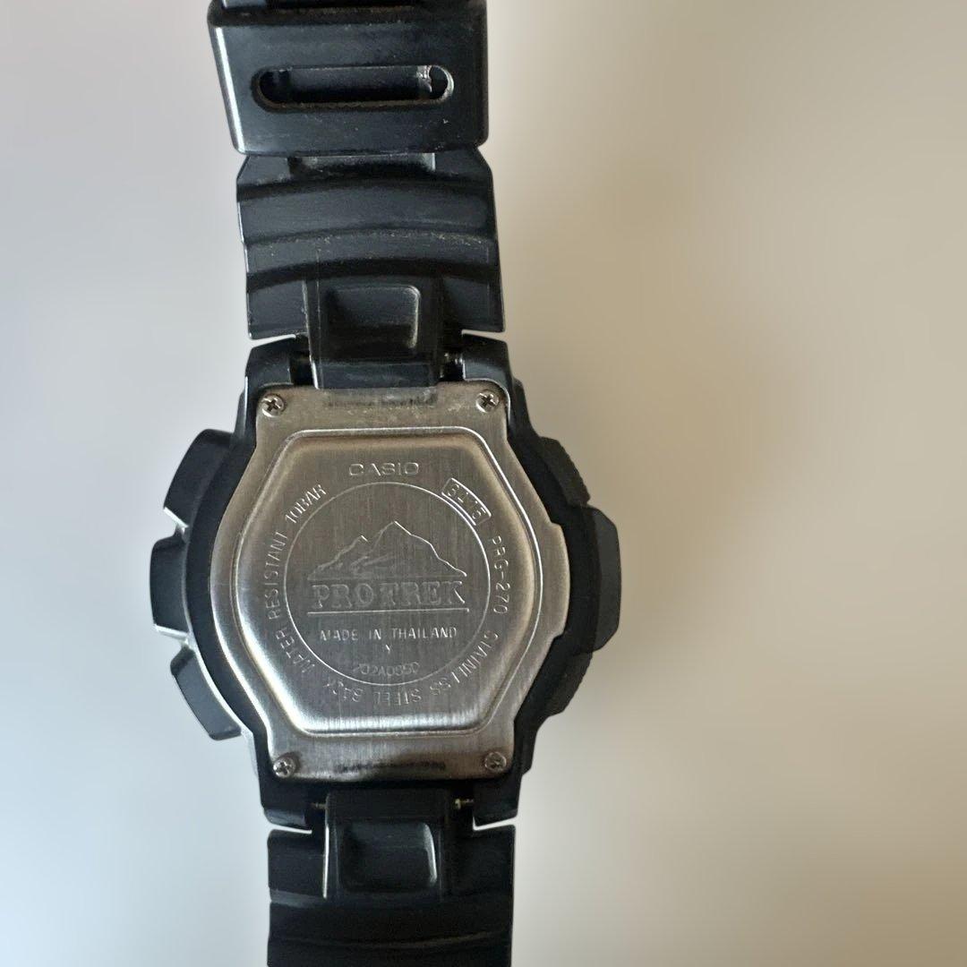 Casio Protrek PRG-270 Multi-Function Watch with Triple Sensor — Japan Import