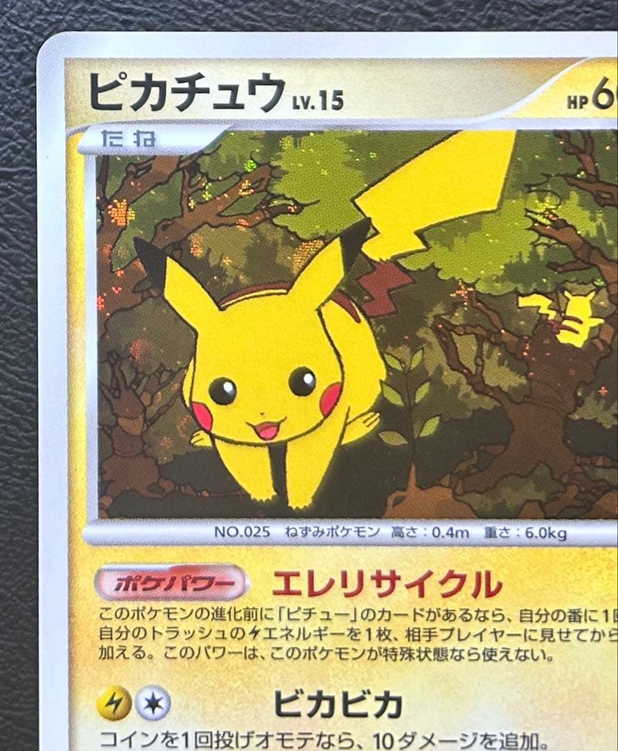 Pokémon Pikachu level 15 replacement card model 048/DP-P Japan import
