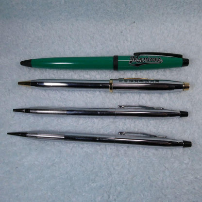 Cross Brand Takeuchi Writing Set with Four Pens and Mechanical Pencil — Japan Import