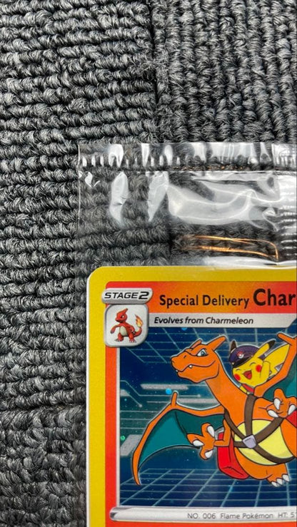 Sealed Bandai Special Delivery Charizard SWSH075 figure from Japan import in original unopened packaging