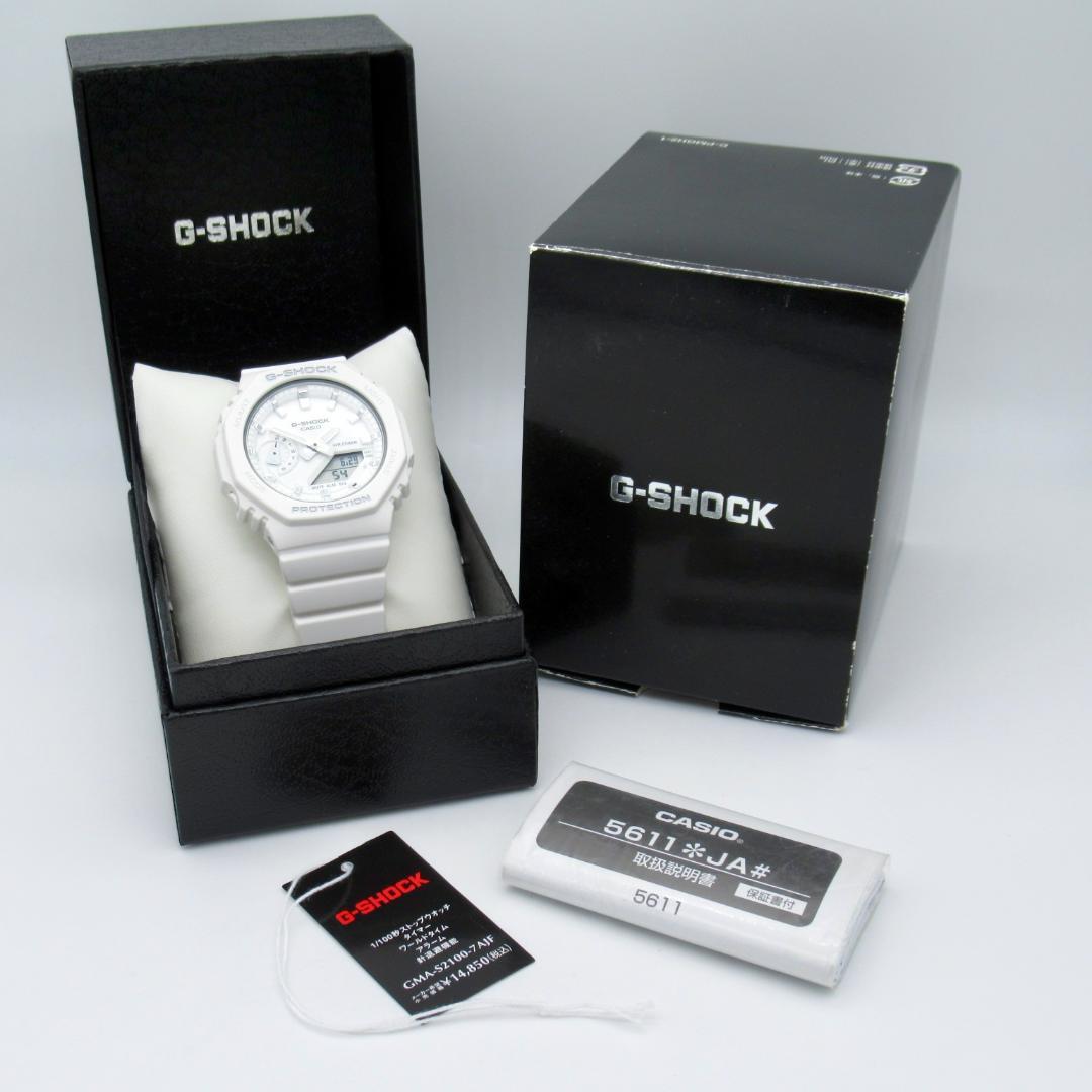 Casio G-Shock GMA-S2100-7AJF White Watch Quartz Plastic Case Japan Import